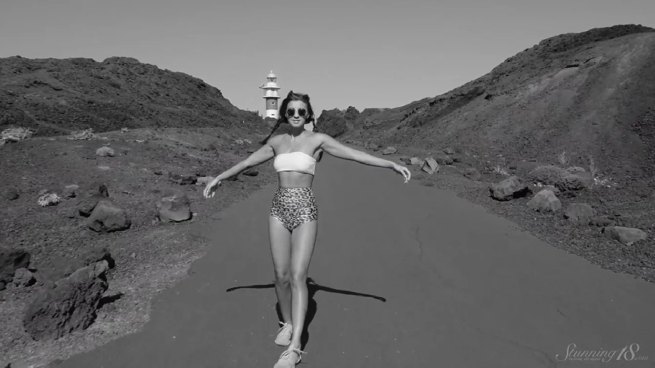 Preview of Stunning Melena A The Road To The Lighthouse XXX